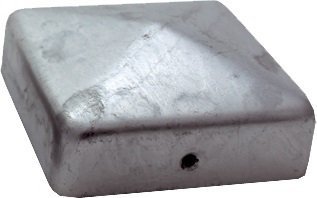 haebelholz 10 Stück Pfostenkappe Verzinkt 101x101 mm Pyramide Cover