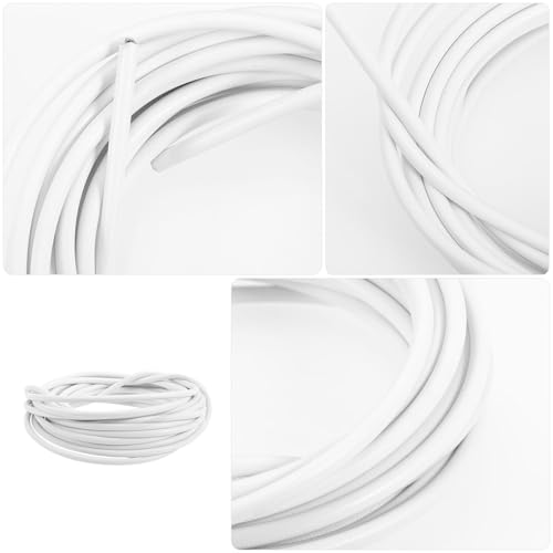 CVUTOVO カーテン固定ワイヤー 突っ張り式 軽量 静音設計 簡単取り付け 吊り下げ式シャワーカーテン用 バルコニーや浴室間仕切りに