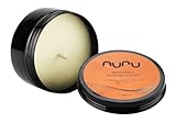 Nuru Massagekerze (330 g) – veganes Pflegeöl mit Vitamin E & Nori-Algen, handgemacht mit Arganöl, hautpflegend, feuchtigkeitsspendend & tierversuchsfrei, ideal zur Hautpflege & Entspannung