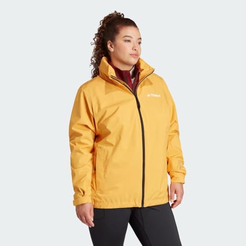 adidas Women's Terrex Multi Rain.rdy 2-Layer Rain Jacket (Plus Size)4