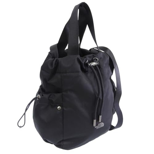 [ザノースフェイス] バック レディース ショルダーバッグ ナイロン BONNEY BUCKET BAG MINI THE NORTH FACE (BLACK/ブラック) [並行輸入品]