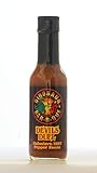 Devils Duel Hot Sauce 5oz. Net weight bottle by Dinosaur BarBQue pack of 2 2 pack 5 Ounce Pack of 1
