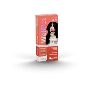WELLPET - Comprimido Antipulgas e Carrapatos - Cães 40,1 a 56Kg - Ourofino