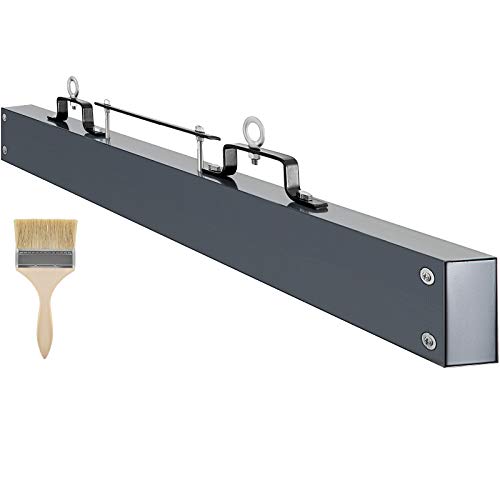 Mophorn Hanging Magnetic Magnet Sweeper 48 inch Magnet Sweeper 67 LBS Magnetic Forklift Sweeper Industrial Magnets Steel Material Hunting Accessories for Picking Up Nails, Bolts, Iron Chips