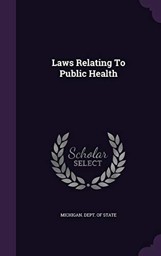 Laws Relating To Public Health