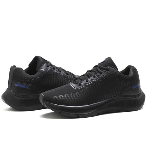 Tênis Masculino para Corrida Academia e Caminhada Confortável e Leve DM Damando + Relógio Digital (P