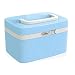 Produktbild Evertop Kosmetik Organizer Zahlenschloss Aufwahrungbox tragbare ABS Kosmetikkoffer mit Zahlencode (Blau)