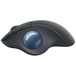 Logitech M575 Ergonomic Wireless Trackball USB Mouse, Black (910-005869) - Image 2
