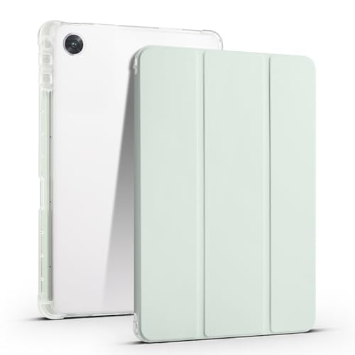 Coque arrière Lenovo Xiaoxin Pad Pro GT 13 TB378FC antichoc avec porte-crayon vert clair