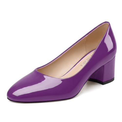 Image of SKYSTERRY Women's Low Heel Dress Pumps Shoes 2 Inch