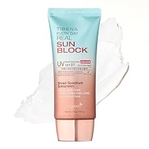 Everyday Real Mineral Sunscreen SPF 37 | Lightweight Korean Sunblock for Face & Neck | No White Cast, Broad-Spectrum UVA/UVB Protection | Calming & Non-Greasy | 60g