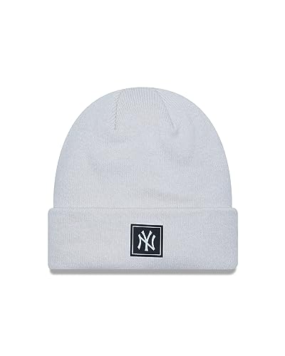 New Era New York Yankees MLB Beige Team Cuff Beanie - One-Size