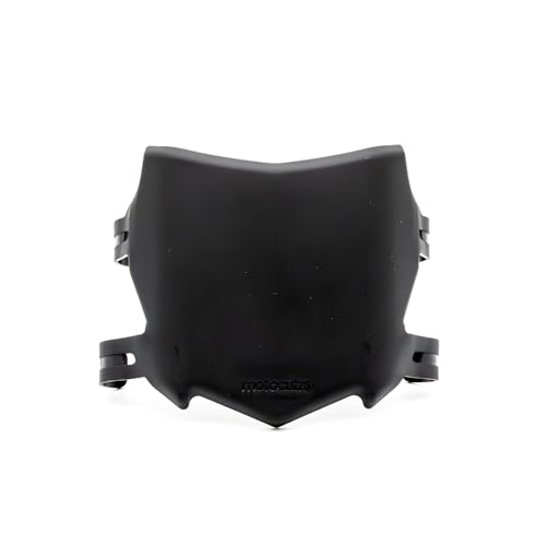 Motocutz Front Number Plate Polypropylene Black Compatible with Surron Talaria Super73 E-Bikes (Black)