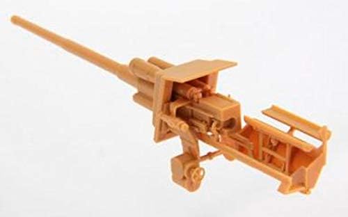 Close-up of FineMolds Chi-Ri tank main gun assembly parts