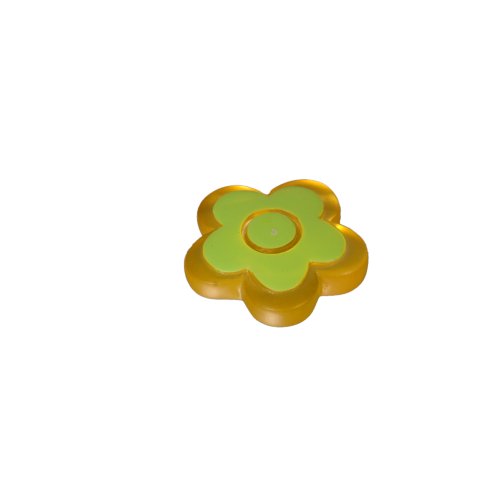 Liedeco Dekomagnet Blume Gelb/Grün