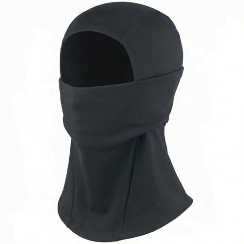 Kids Balaclava Face Mask Winter Hat Face Warmer for Cold Weather Ski Mask for Boys Girls (US Age 4 Years 13 Years Black)