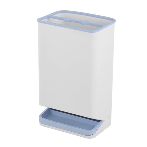 Paragüero independiente, paraguas interior, estante de almacenamiento para 6 paraguas, soporte de tubo de metal con bandeja de goteo extraíble, organizador que ahorra espacio para - y decoración de