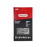 OREGON VersaCut - Chaîne de Tronçonneuse pour Guide-Chaîne 35 cm (14") / Pas 3/8" Low Profile / Jauge 1,3 mm / Gouges demi ronde / 50 Maillons d'Entraînements - Compatible avec Efco, Oleo Mac & Stihl (91VXL)