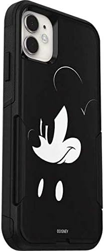 Skinit Decal Phone Skin Compatible with OtterBox Commuter iPhone 11 - Officially Licensed Disney Mickey Mouse Black and White Design