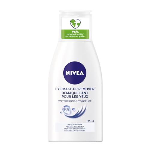NIVEA Waterproof Eye-Makeup Remover, 125mL
