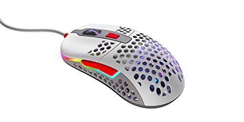 M42 RGB, Mouse da Gioco Con Filo Ultraleggero, Sensore Pixart 3389 all'Avanguardia, Alloggiamento Modulare (sono incluse 2 Misure), Illuminazione RGB regolabile, Retro Edition - Mouse gaming - Immagine 1