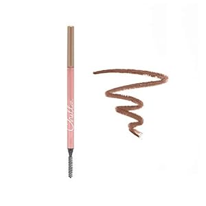 Chella Eyebrow Pencil – Vegan, Gluten Free, Cruelty Free, Paraben Free, Long Wearing, Smooth Consistency (Luscious Light Brown)