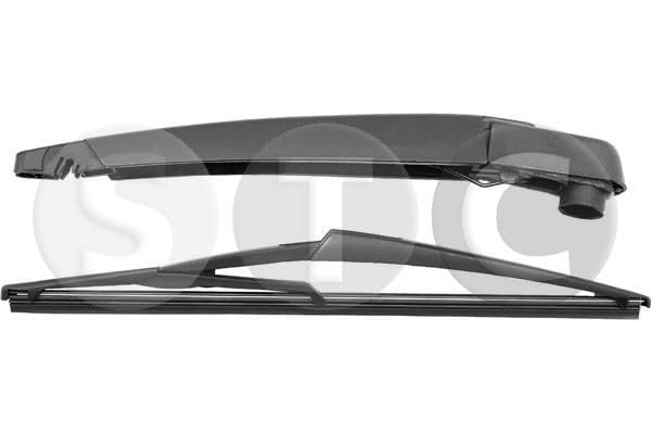 STC Limpiaparabrisas trasero T468267 posterior Escobilla con cuchilla flexible incorporada 310mm Compatible con CITROËN C4 II Grand Picasso DA, DE C4 Picasso II