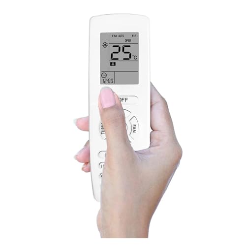 Télécommande YAP1FB AC de rechange pour système de climatisation GWH12QB-K6DNC4I