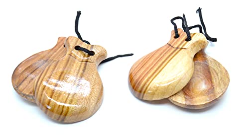 ESPAÑOL CASTAÑUELAS MADERA NATURAL PARA ADULTOS Cover