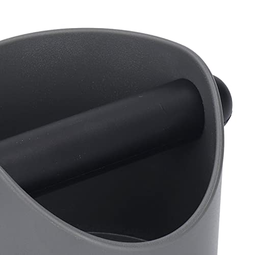 PENO Coffee Grind Dump Bin, Espresso Grounds Bin, Reduce Noise Non Slip Compact Plastic Coffee Knock Box Dishwasher Safe for Restaurant Grey - Image 8