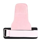 XINAJUND Weight Lifting Grip Pads Wrist Straps Weightlifting Grip Pads Straps Adjustable Padded Wrist Wrap Support