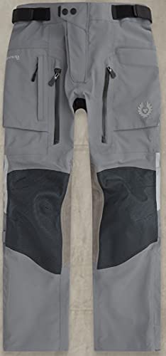Belstaff Long Way Up Motorrad Textilhose, grau, 46