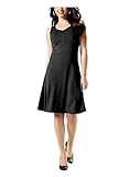  Vivien Caron Damen-Kleid Kleid Schwarz Größe 34