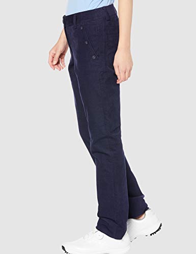 [キャロウェイ] レディース ロングパンツ 発熱 (コーデュロイ・8WAYストレッチ) / 241-0226805 / ゴルフ ウェア 120_ネイビー 日本 M (日本サイズM相当) 4枚目