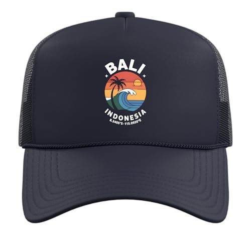 Gorra Trucker con Malla Ajustable Azul Marino miniatura 2