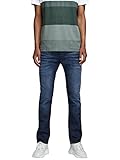 Slim Fit Jeans Herren Jack & Jones Jeans Tim Straight Legs Slim Fit Flat Front Tim ORIGINAL, Farben:Dunkelblau, Größe Jeans:29W / 32L