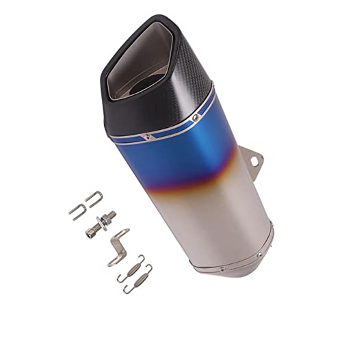 Silencieux d'échappement universel moto 51mm carbone pour Kawasaki
