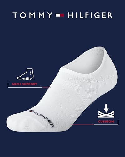 Tommy Hilfiger Women's Show Liners - 12 Pack Breathable No Show Sport Liners - Thin Low Cut Socks for Women (Shoe Size: 4-10)2