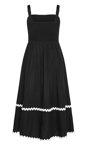 Image of City Chic Women's Plus Size Dress - Shani Fit and Flare, 12