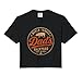 World Famous Dad's Backyard Grill & Chill Comfort Colors Crop Top