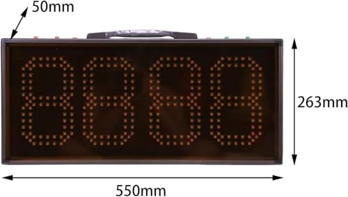 Marcador electrónico digital LED para partidos deportivos miniatura 3