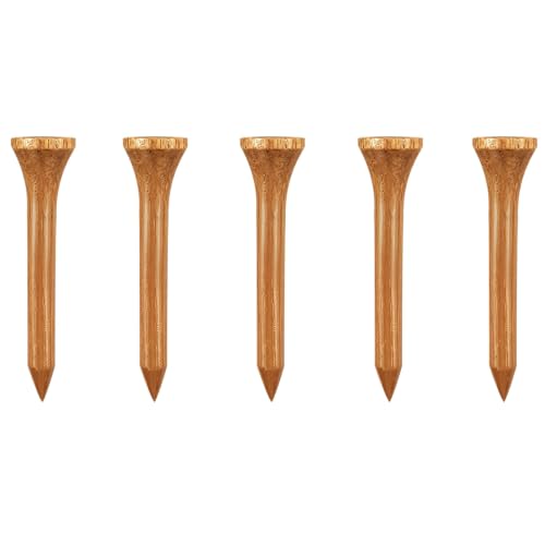 Zivisk Wooden Golf Tees 1-1/2" 100 Count 38mm Brown