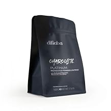 DIFIABA Charcolite Charcoal Bleach Hair Lightener Powder - Cool Toning Lightening Powder w/ Activated Charcoal & Restorative BondPlex - Lighten & Tone in 1 Step - Lifts to 10 Levels 500, 1, Count