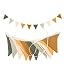 Guirlande Fanions Exterieur,Guirlande de Fanions pour Chambre d'enfant,Guinguette Decoration,Coton Bannière de Drapeau Riz Morandi - Maison Guirlande Fanions Exterieur,Guirlande de Fanions pour Chambre d'enfant,Guinguette Decoration,Coton Bannière de Drapeau Riz Morandi - Maison