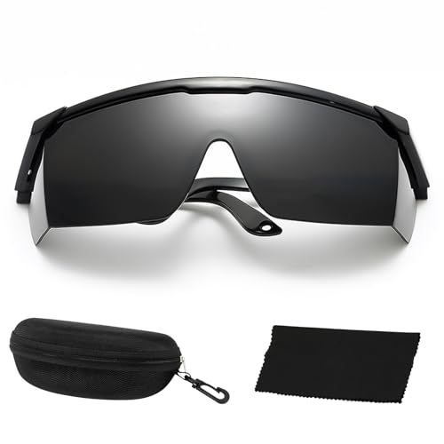 Yeria IPL 190 nm - 2000 nm Laser-Schutzbrille, Laserschutzbrille für Laser Haarentfernung, Laser Schutzbrille für UV Schutzbrille, Laser-Kosmetologie-Bediener, Augenschutz, Bräunung, Rotlichttherapie