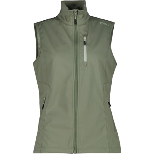 CMP Chaleco de aguacate para mujer protección contra viento y frío leve