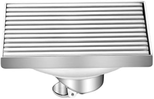 Paqwtyb 10*10Cm Floor Drain, Outdoor Large Caliber Floor Drain Displacement