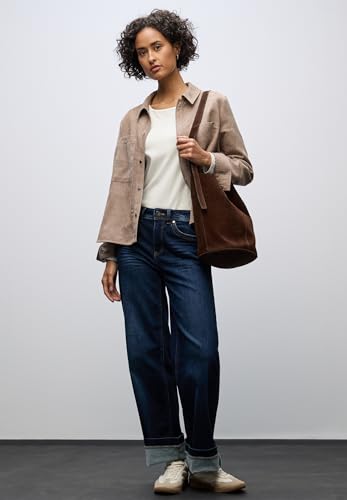 Street One Damen Basic Langarmshirt