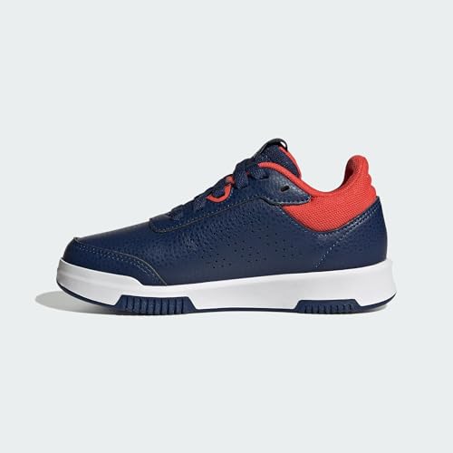 adidas Uniseks - dzieci Tensaur Sport Training Lace Shoes, dark blue/ftwr white/bright red, 31 EU