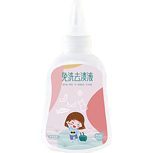 2PCS Clothes Stubborn Oil Stain Remover Stain Removal Decontamination Cleaner 200ml